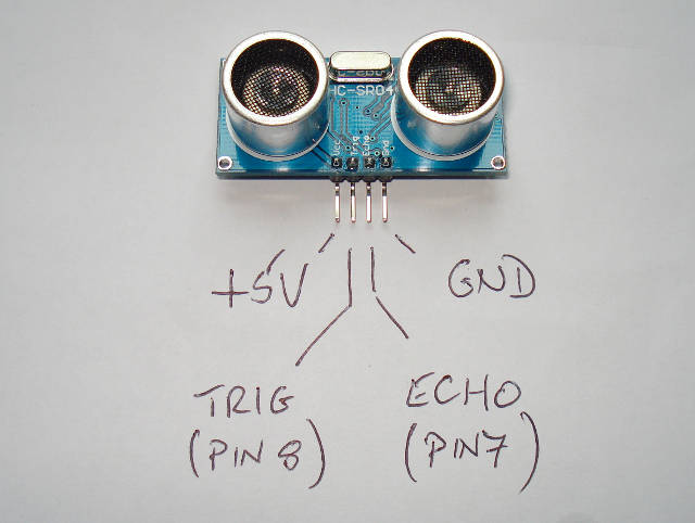 Ultrasonic distance